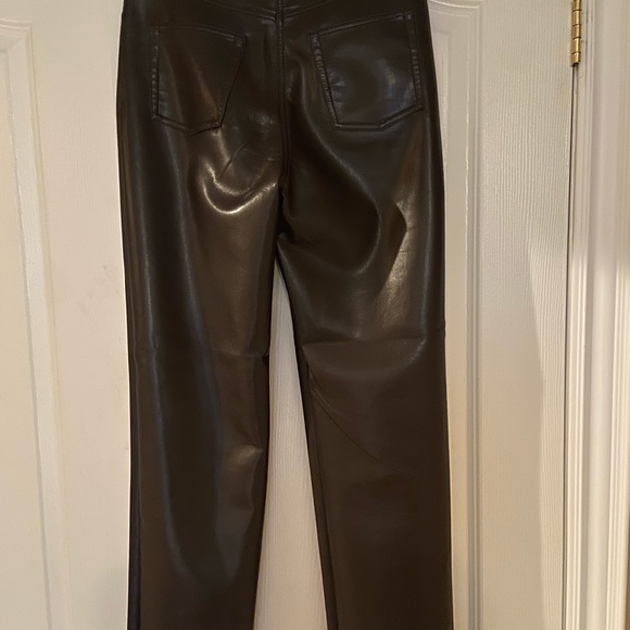 NWT - Aritzia Melina Vegan Leather Pant - Picture 7 of 9